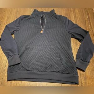 🔴 Navy Pullover Jacket